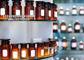 Ecza Deposu Kurma Maliyeti 2025