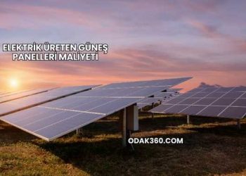 Elektrik Üreten Güneş Panelleri Maliyeti