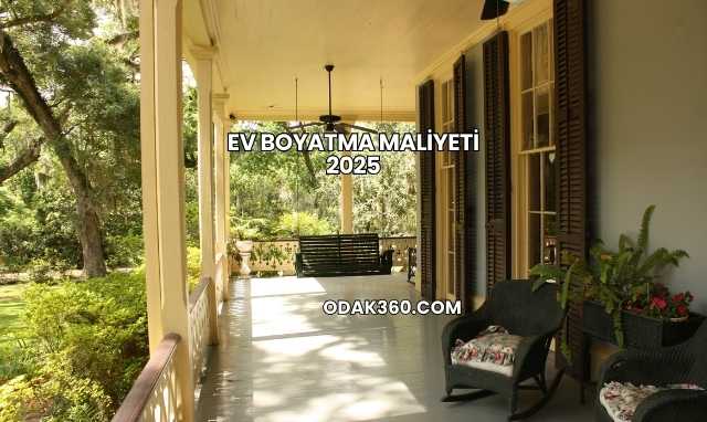 Ev Boyatma Maliyeti 2025