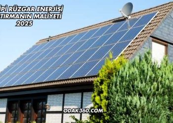 Ev Tipi Rüzgar Enerjisi Yaptırmanın Maliyeti 2025
