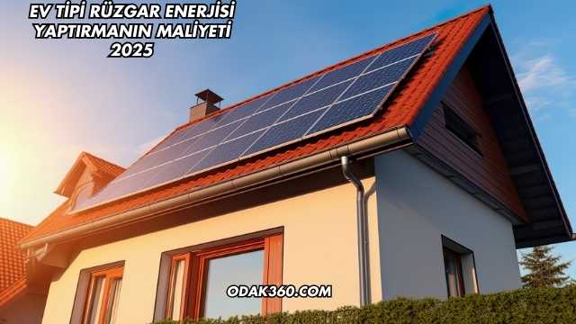 Ev Tipi Rüzgar Enerjisi Yaptırmanın Maliyeti 2025