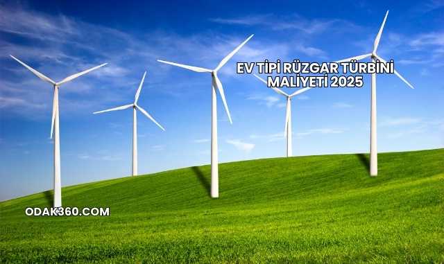 Ev Tipi Rüzgar Türbini Maliyeti 2025