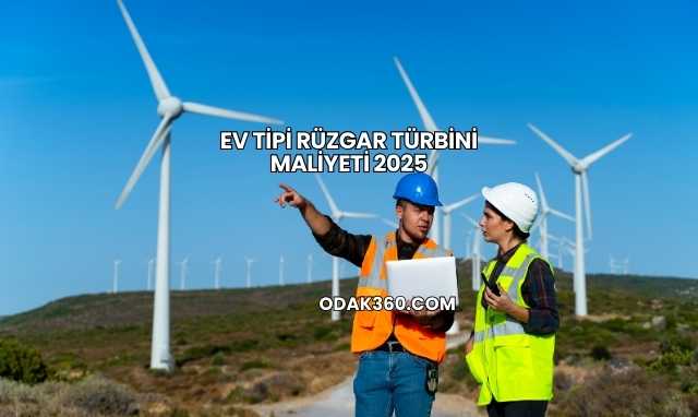 Ev Tipi Rüzgar Türbini Maliyeti 2025