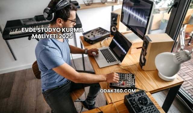 Evde Stüdyo Kurma Maliyeti 2025