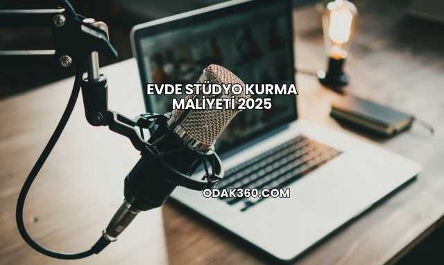 Evde Stüdyo Kurma Maliyeti 2025