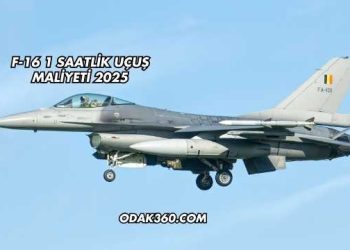 F-16 1 Saatlik Uçuş Maliyeti 2025