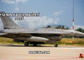 F16'nın Kalkış Maliyeti 2025
