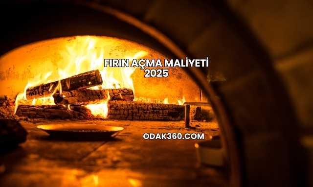 Fırın Açma Maliyeti 2025