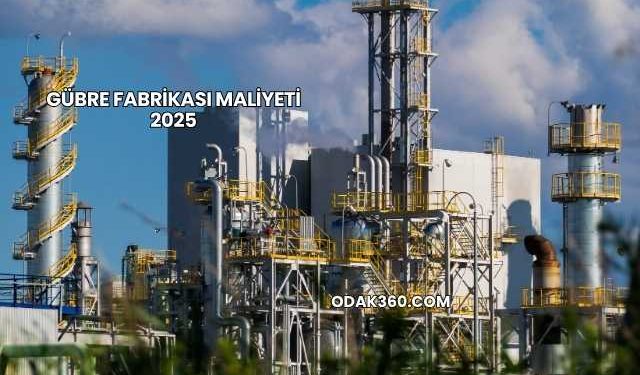 Gübre Fabrikası Maliyeti 2025