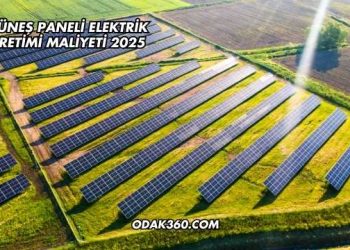 Güneş Paneli Elektrik Üretimi Maliyeti 2025