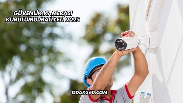 Güvenlik Kamerası Kurulumu Maliyeti 2025