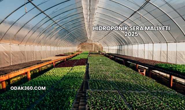 Hidroponik Sera Maliyeti 2025