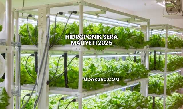 Hidroponik Sera Maliyeti 2025