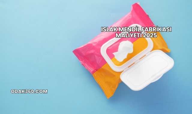 Islak Mendil Fabrikası Maliyeti 2025