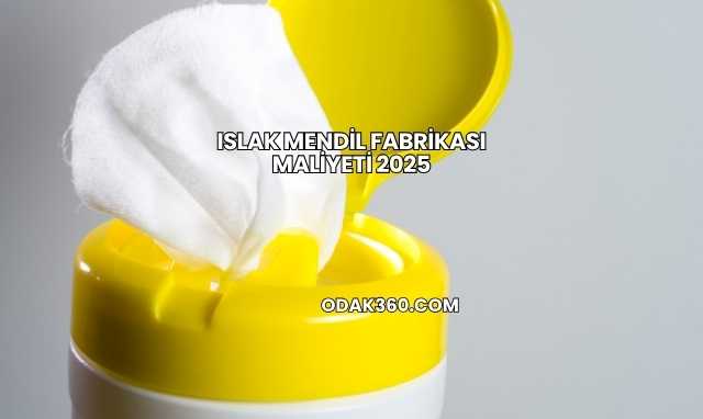 Islak Mendil Fabrikası Maliyeti 2025