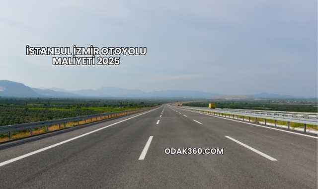 İstanbul İzmir Otoyolu Maliyeti 2025