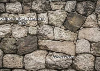 İstinat Duvarı Maliyeti 2025