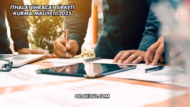 İthalat İhracat Şirketi Kurma Maliyeti 2025