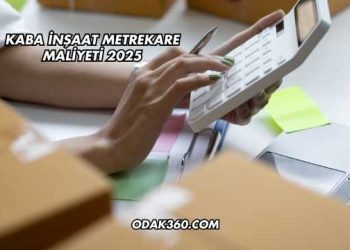 Kaba İnşaat Metrekare Maliyeti 2025