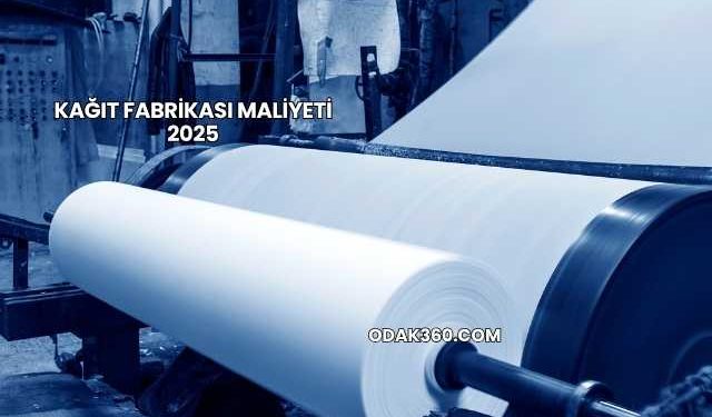 Kağıt Fabrikası Maliyeti 2025