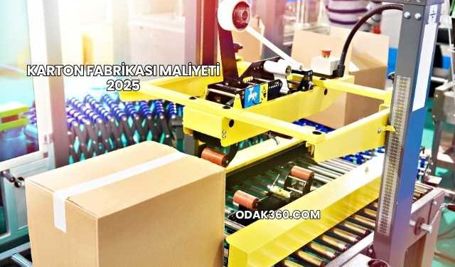 Karton Fabrikası Maliyeti 2025