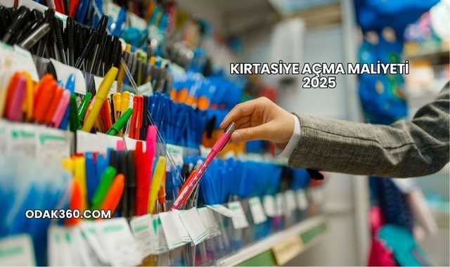 Kırtasiye Açma Maliyeti 2025