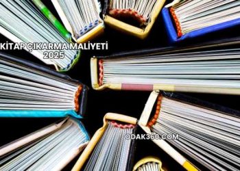 Kitap Çıkarma Maliyeti 2025