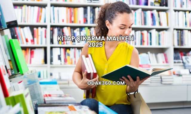 Kitap Çıkarma Maliyeti 2025
