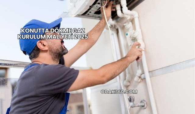 Konutta Dökme Gaz Kurulum Maliyeti 2025