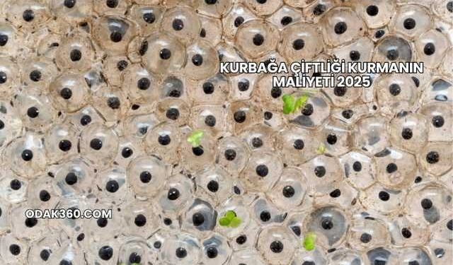 Kurbağa Çiftliği Kurmanın Maliyeti 2025