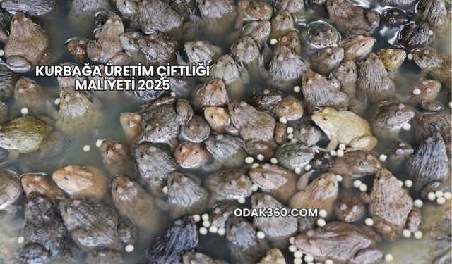 Kurbağa Üretim Çiftliği Maliyeti 2025