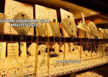 Kuyumcu Dükkanı Açma Maliyeti 2025