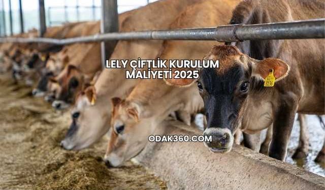 Lely Çiftlik Kurulum Maliyeti 2025