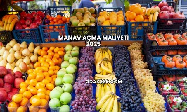 Manav Açma Maliyeti 2025