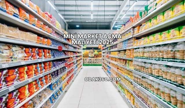 Mini Market Açma Maliyeti 2025