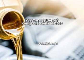 Motor Suyuna Yağ Karışması Maliyeti 2025