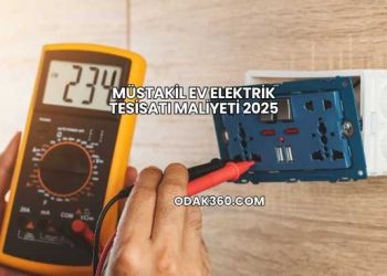 Müstakil Ev Elektrik Tesisatı Maliyeti 2025