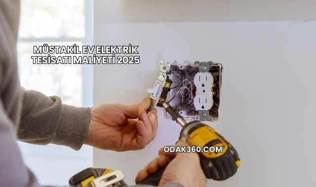 Müstakil Ev Elektrik Tesisatı Maliyeti 2025