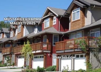 Müstakil Ev Yapma Maliyeti 2025