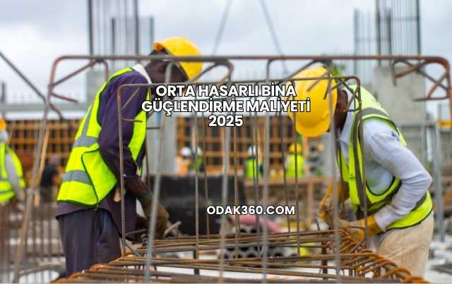 Orta Hasarlı Bina Güçlendirme Maliyeti 2025