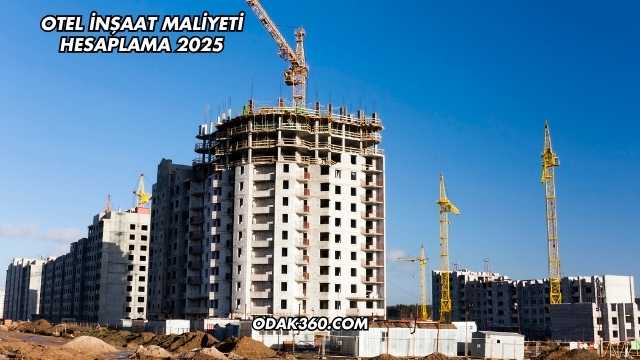 Otel İnşaat Maliyeti Hesaplama 2025