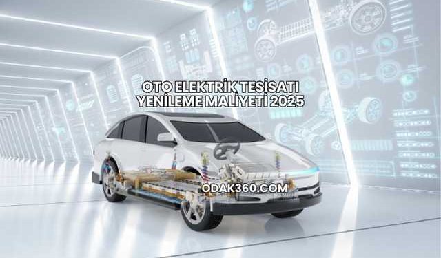 Oto Elektrik Tesisatı Yenileme Maliyeti 2025