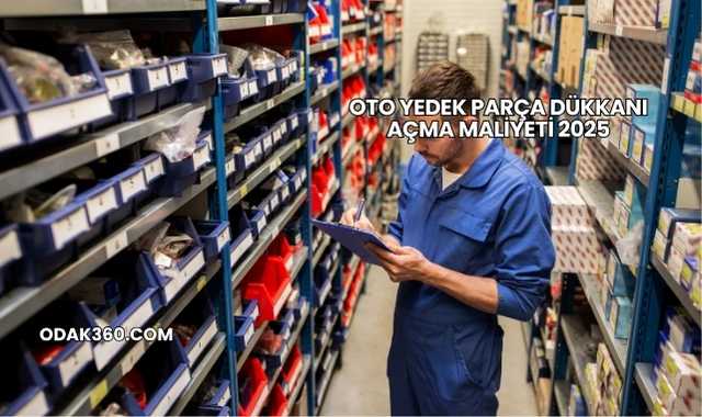 Oto Yedek Parça Dükkanı Açma Maliyeti 2025