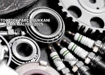 Oto Yedek Parça Dükkanı Açma Maliyeti 2025