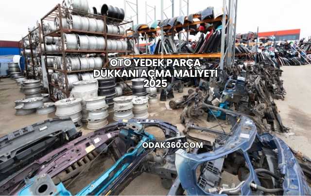 Oto Yedek Parça Dükkanı Açma Maliyeti 2025