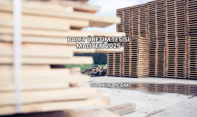 Palet Üretim Tesisi Maliyeti 2025