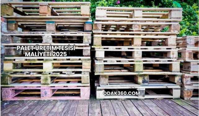 Palet Üretim Tesisi Maliyeti 2025