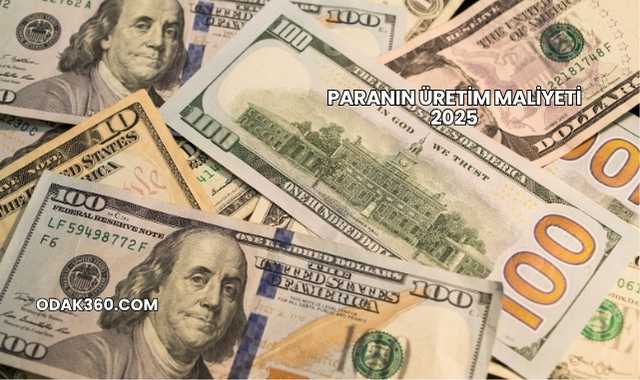 Paranın Üretim Maliyeti 2025