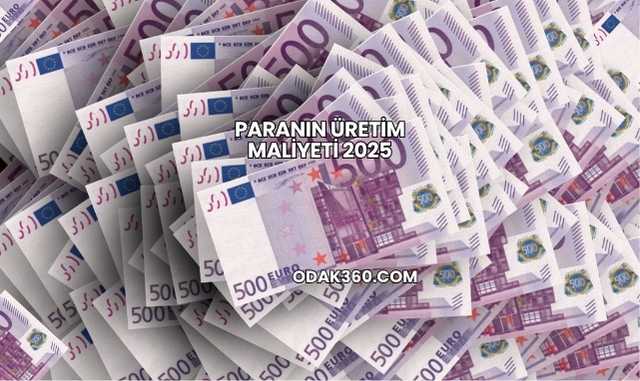 Paranın Üretim Maliyeti 2025