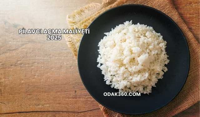 Pilavcı Açma Maliyeti 2025